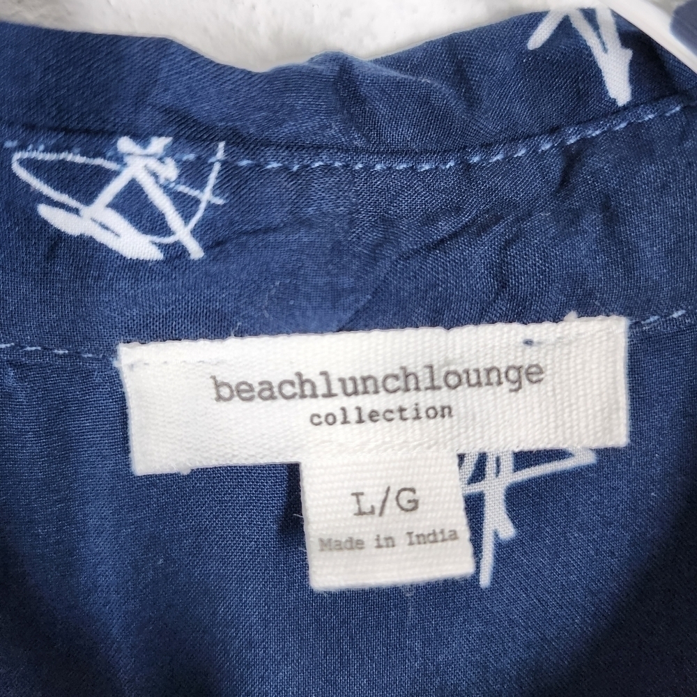 BEACHLUNCHLOUNGE ABSTRACT STAR PATTERN SHIRT - image 9
